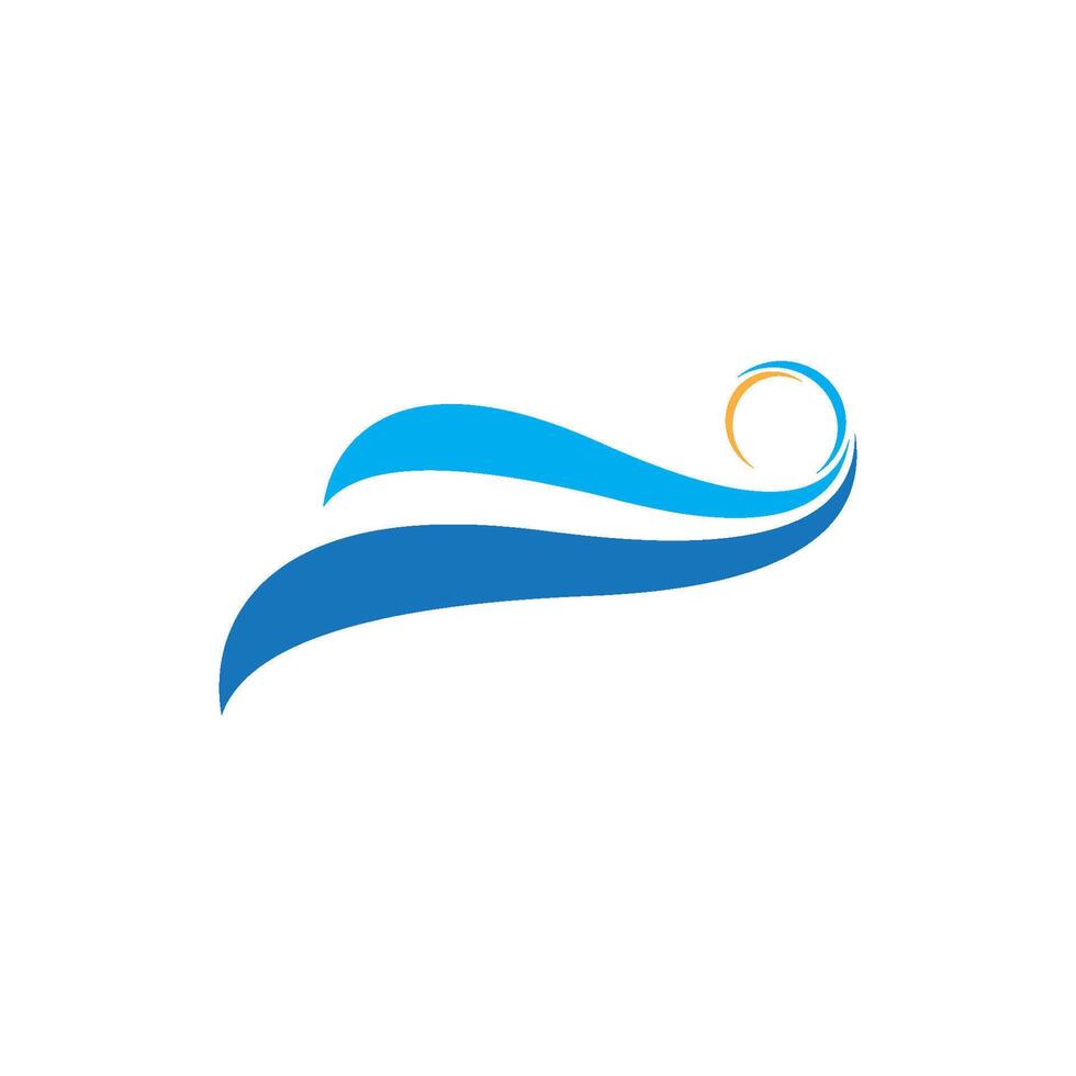 Water Wave logo vector