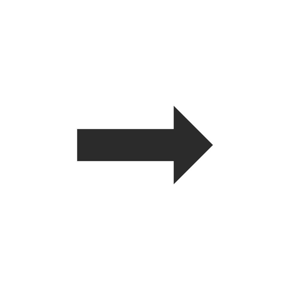 Arrow illustration logo icon vector