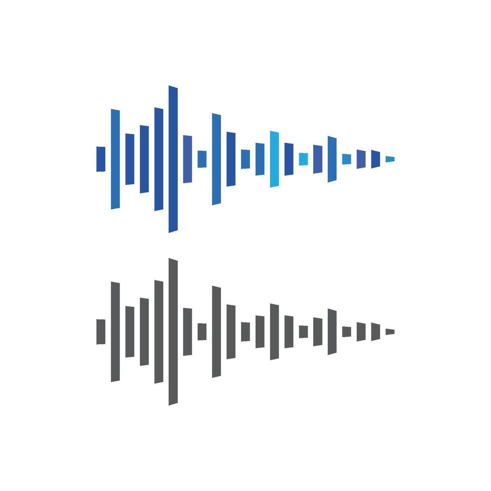 soundwave music icon vector