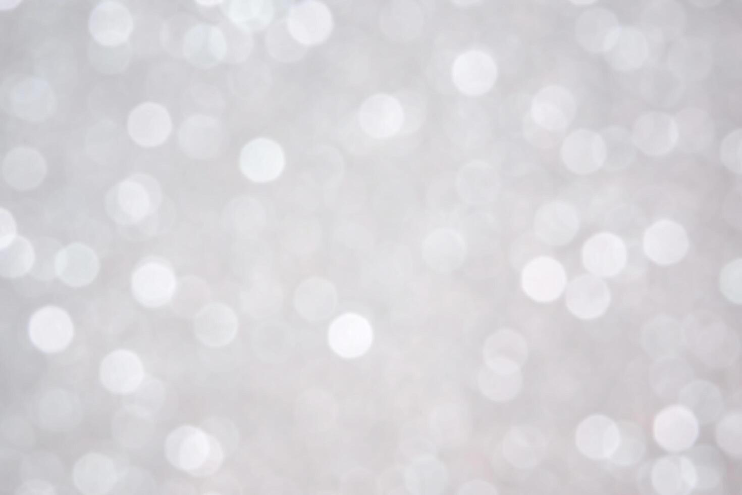 Silver and White Abstract Bokeh Background photo