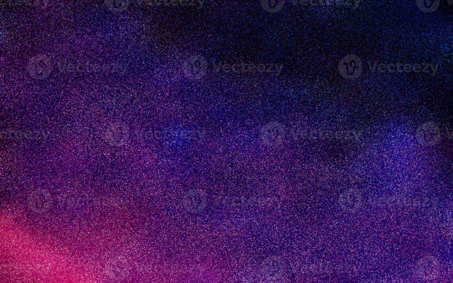 Blue and pink grainy color gradient wave background with noise texture effect. Abstract dark grainy color gradient. Abstract design for banner, poster, cover. Abstract gradient background. Copy space. photo