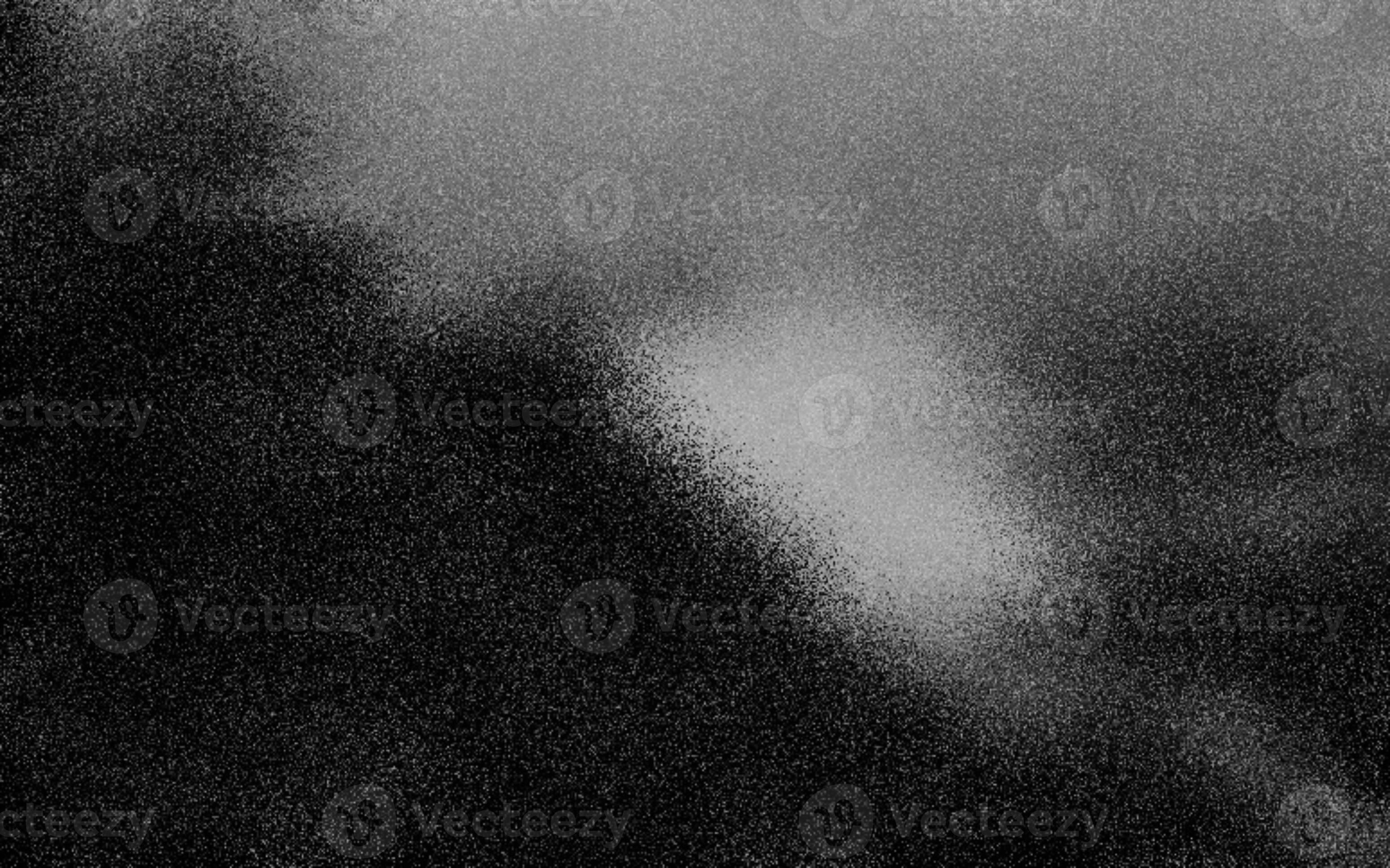 Elegant grainy black color gradient wave background with noise or ...