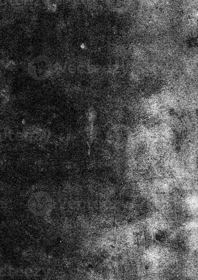Realistic Paper Copy Scan Texture Photocopy. Grunge Rough Black Distressed Film Noise Grain Overlay Texture photo