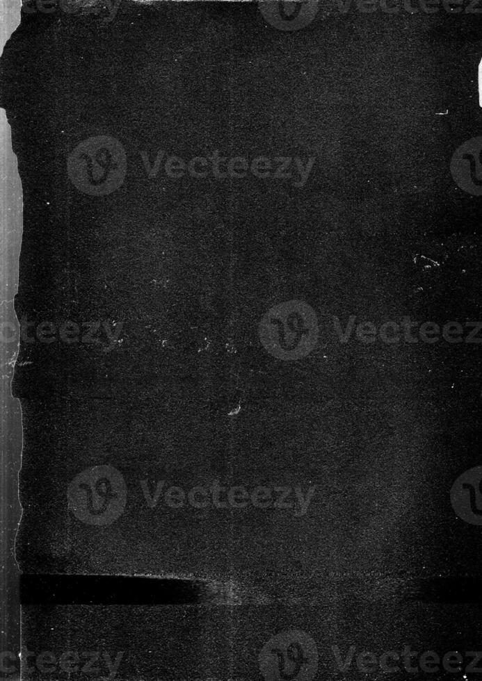 Realistic Paper Copy Scan Texture Photocopy. Grunge Rough Black Distressed Film Noise Grain Overlay Texture photo