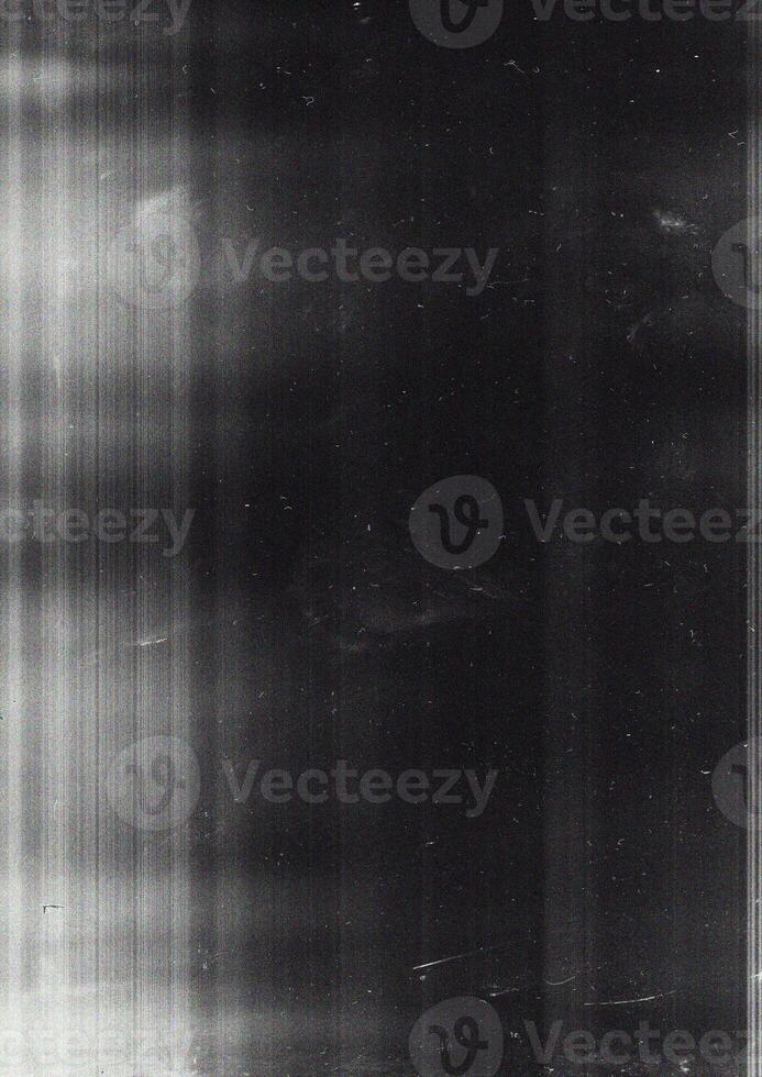 Realistic Paper Copy Scan Texture Photocopy. Grunge Rough Black Distressed Film Noise Grain Overlay Texture photo