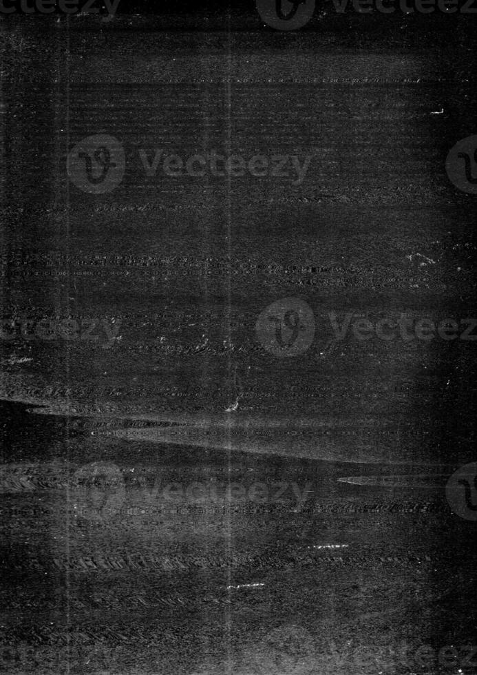 Realistic Paper Copy Scan Texture Photocopy. Grunge Rough Black Distressed Film Noise Grain Overlay Texture photo