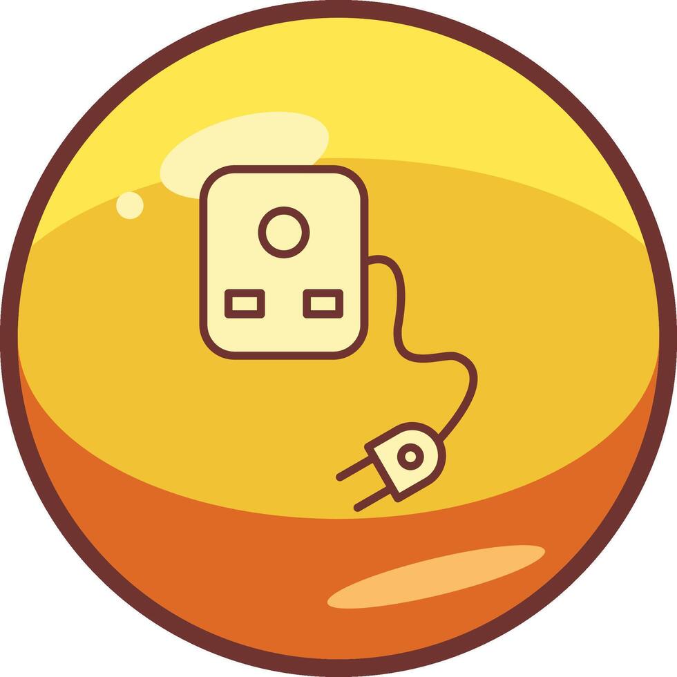 Plug And Socket Vector Icon