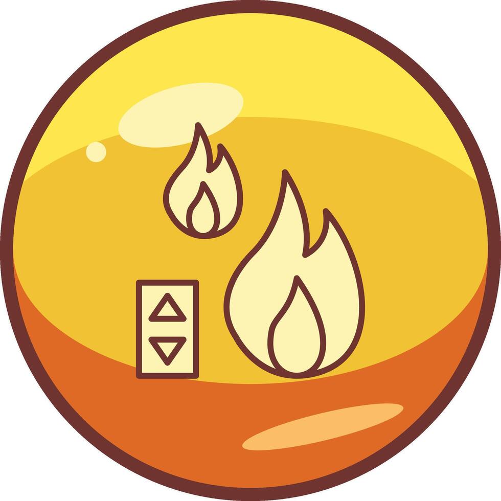 Temperature Control Vector Icon