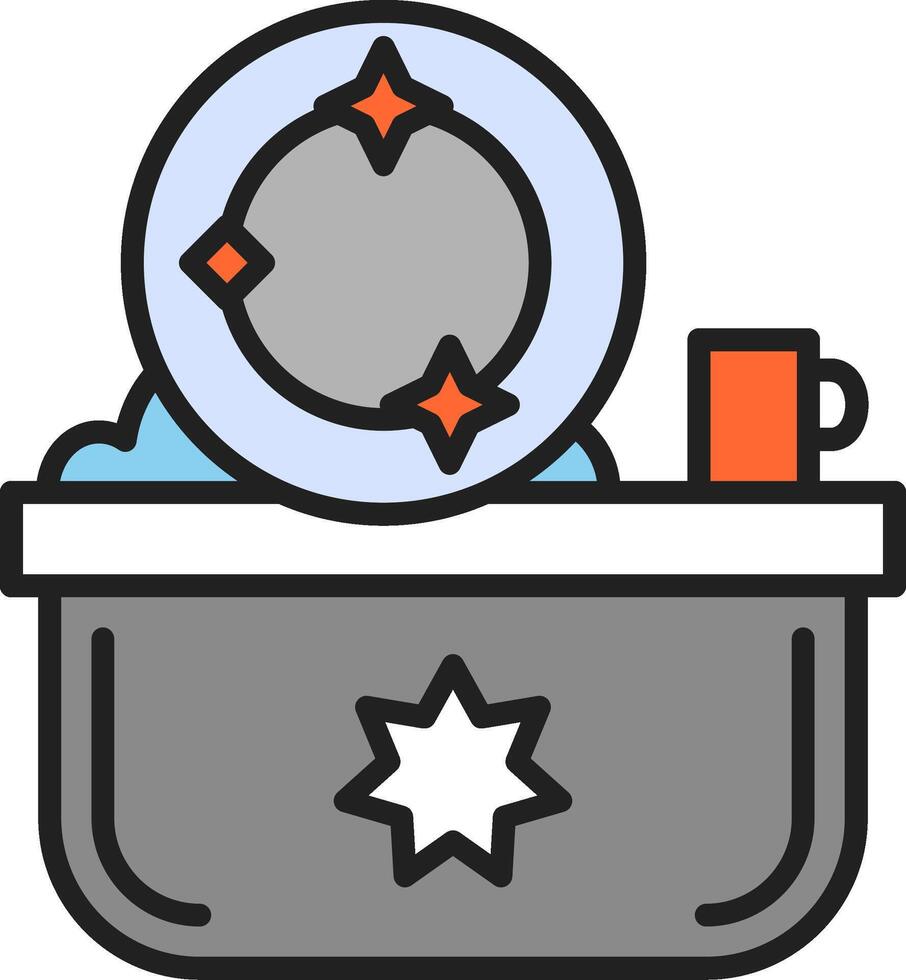 Washing Up Vector Icon