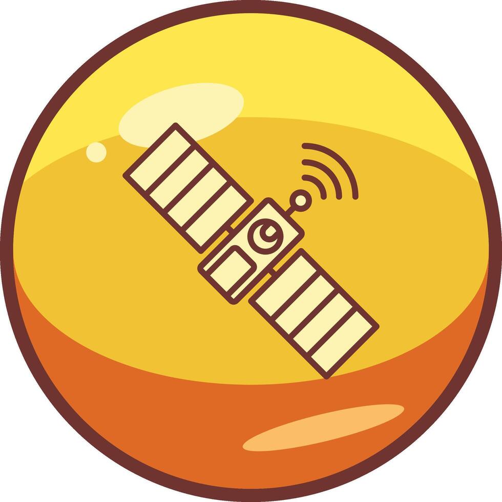 Satellite Vector Icon