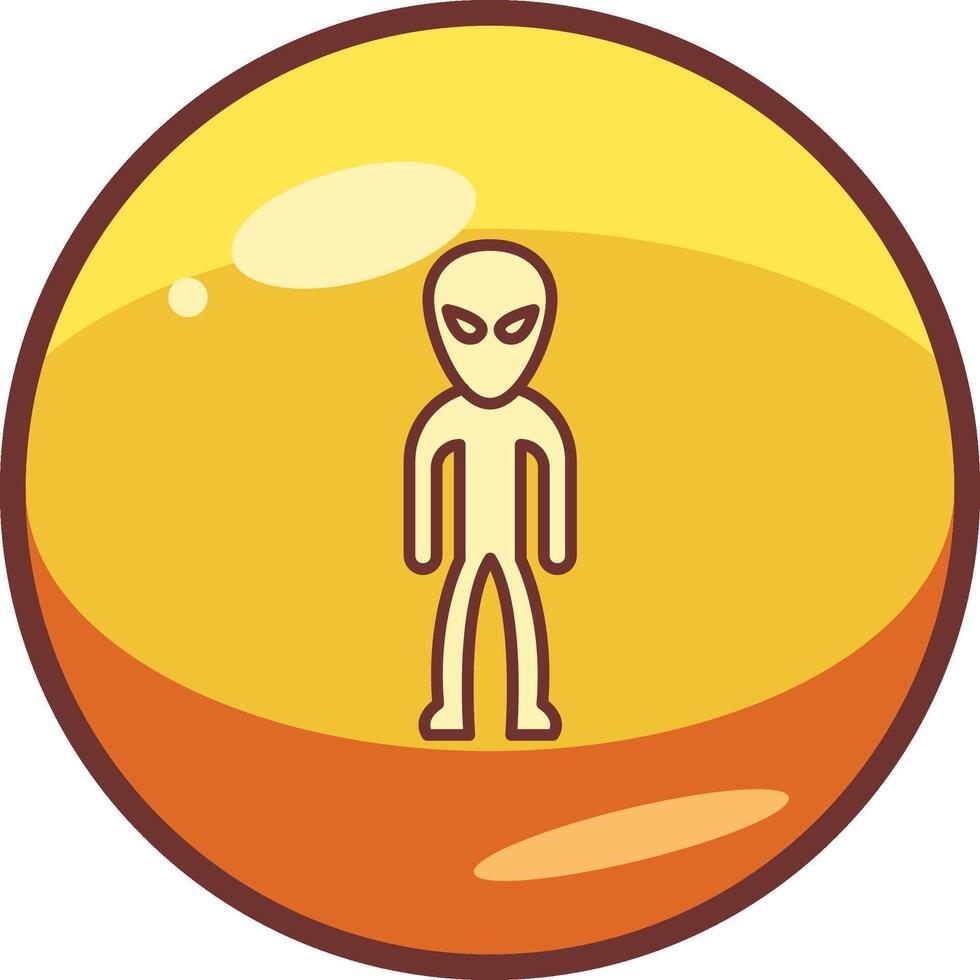 Alien Vector Icon
