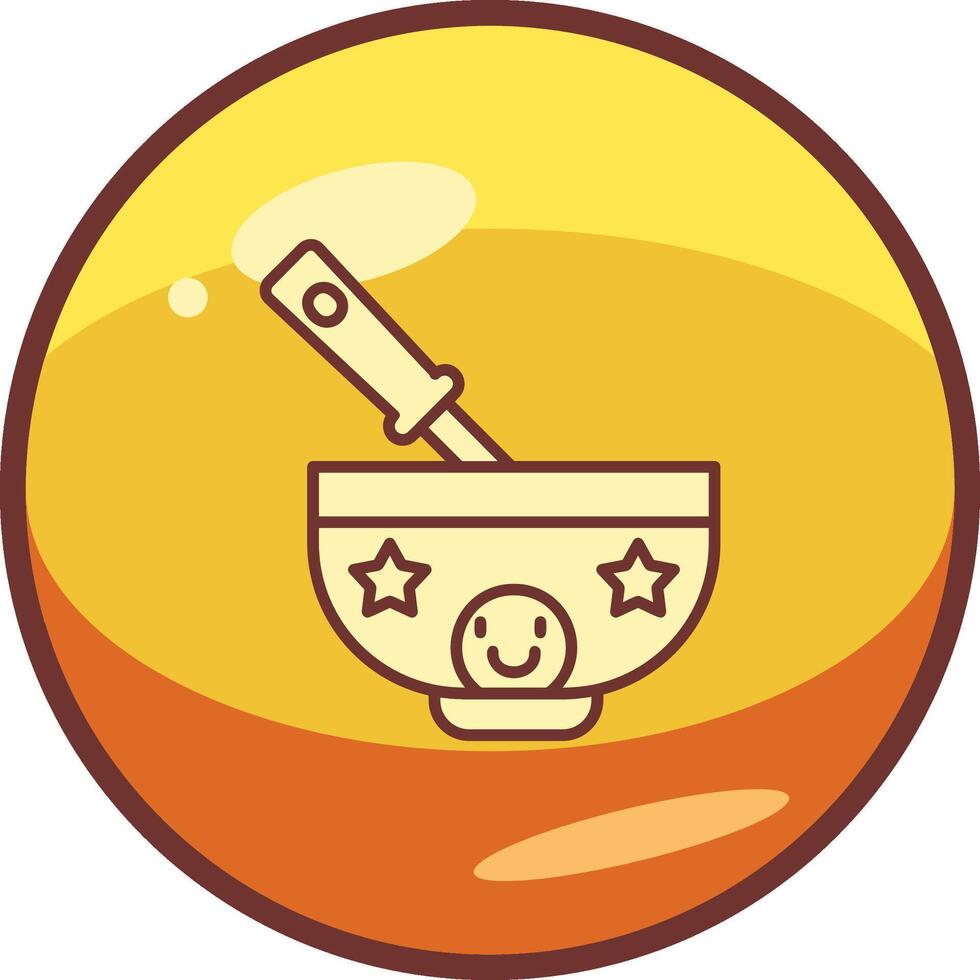 Baby Food Vector Icon