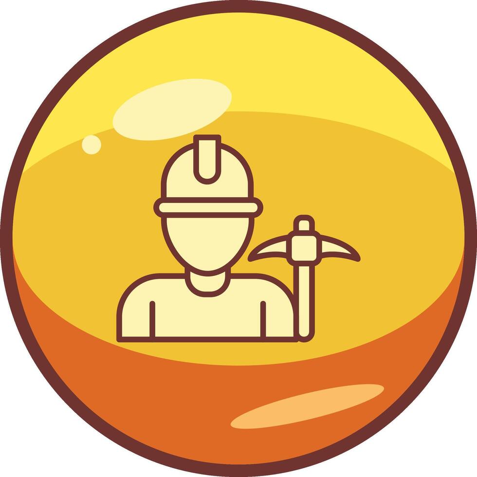 Miner Vector Icon