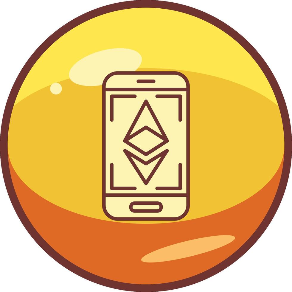 Ethereum Scan Vector Icon