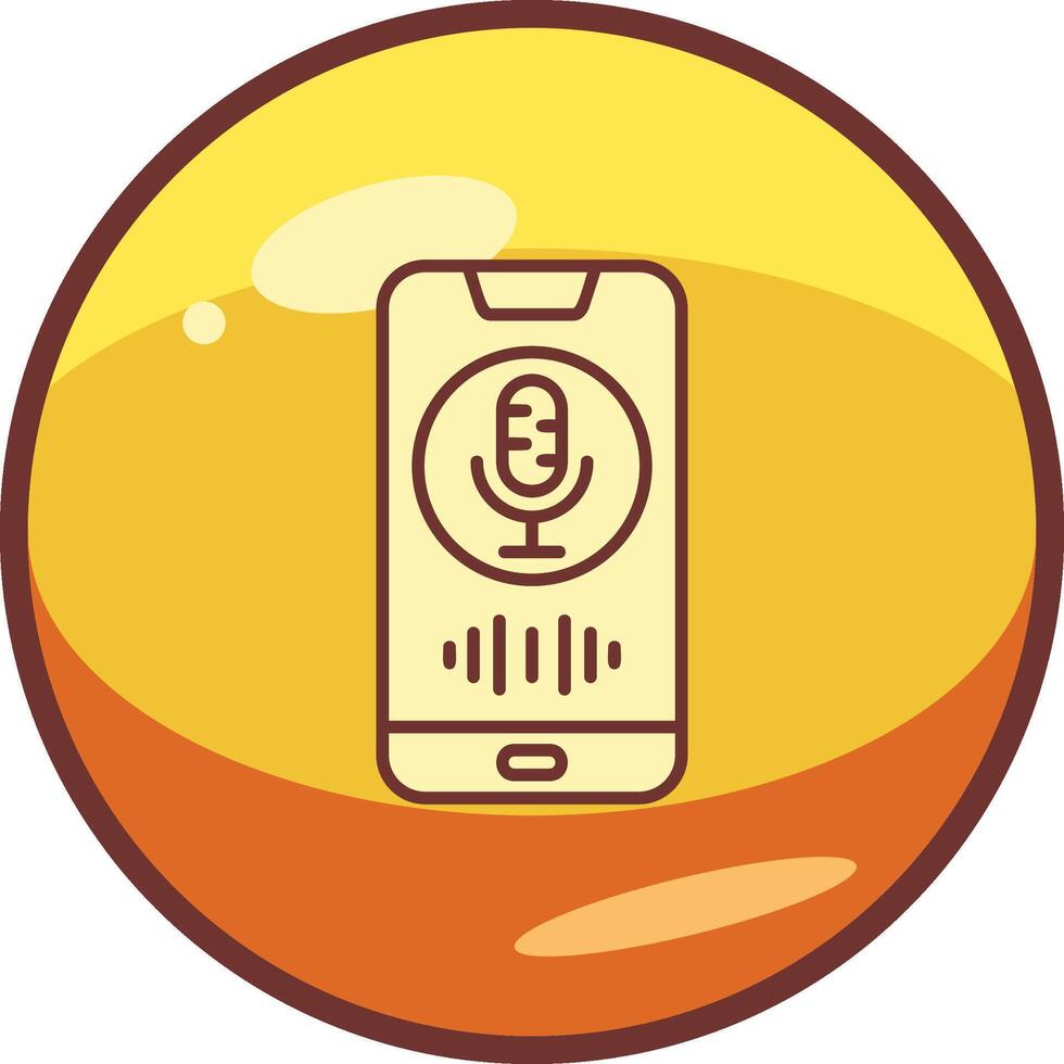 Voice Assistant Vector Icon