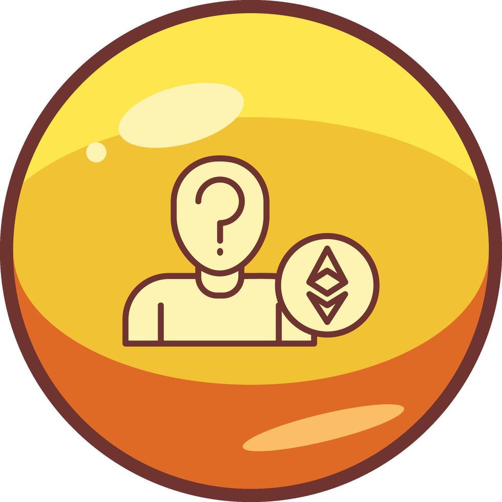 Unkown Ethereum Owner Vector Icon