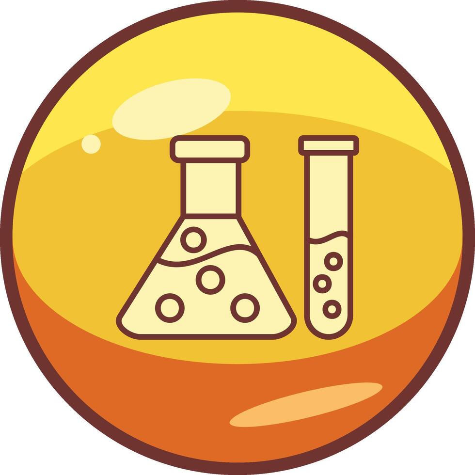 Flask Vector Icon