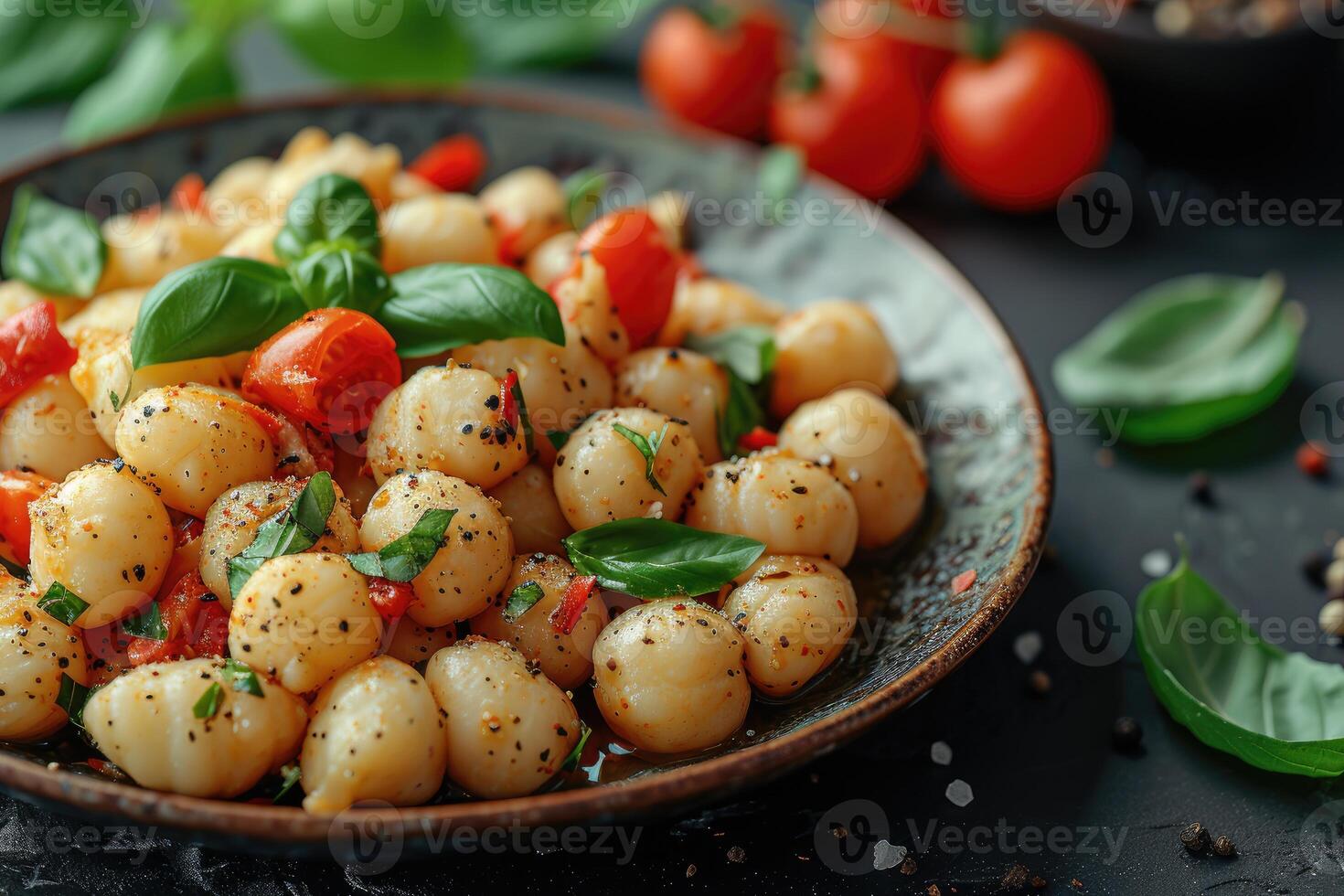 ai generado comida en el cocina mesa a enviar en social medios de comunicación profesional publicidad comida fotografía foto