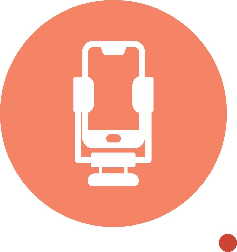 Smartphone Stand Vector Icon