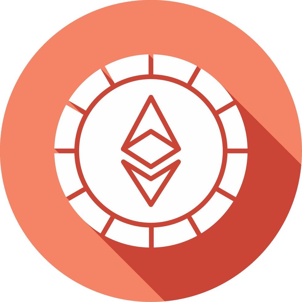 Ethiereum Coin Vector Icon