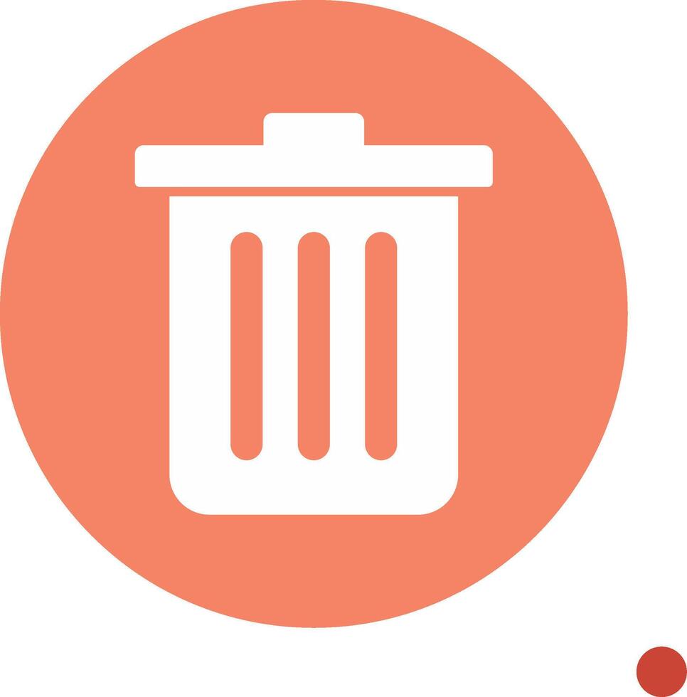 Dustbin Vector Icon