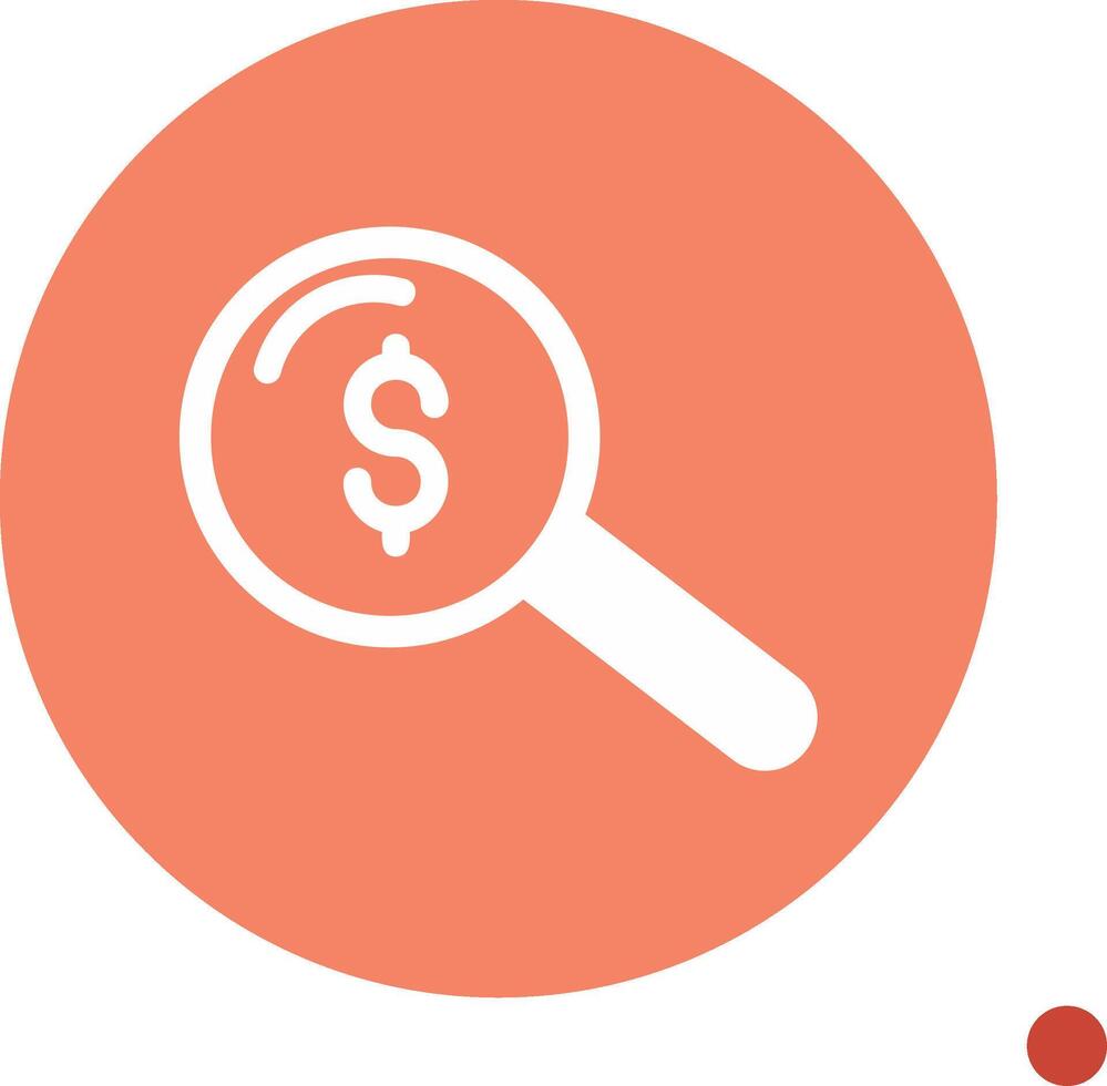 Search Money Vector Icon