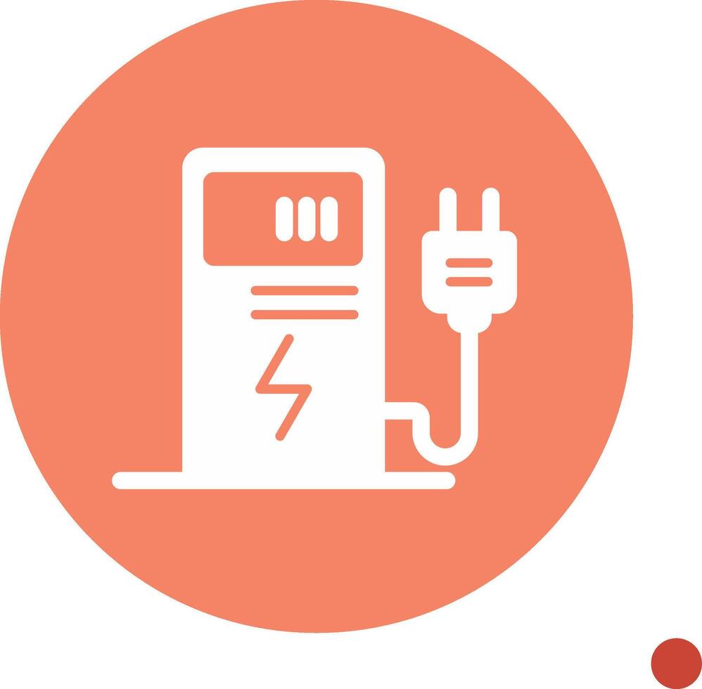 Electric Charge Vector Icon