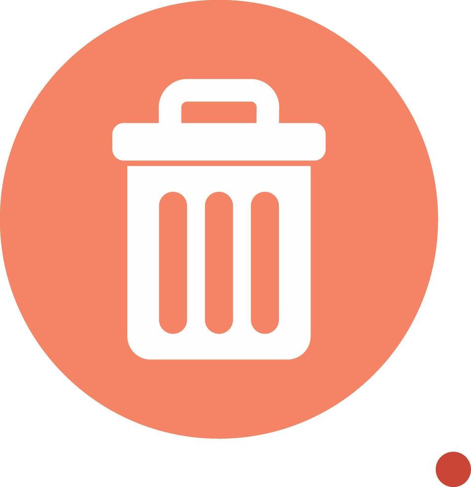 Trash Bin Vector Icon