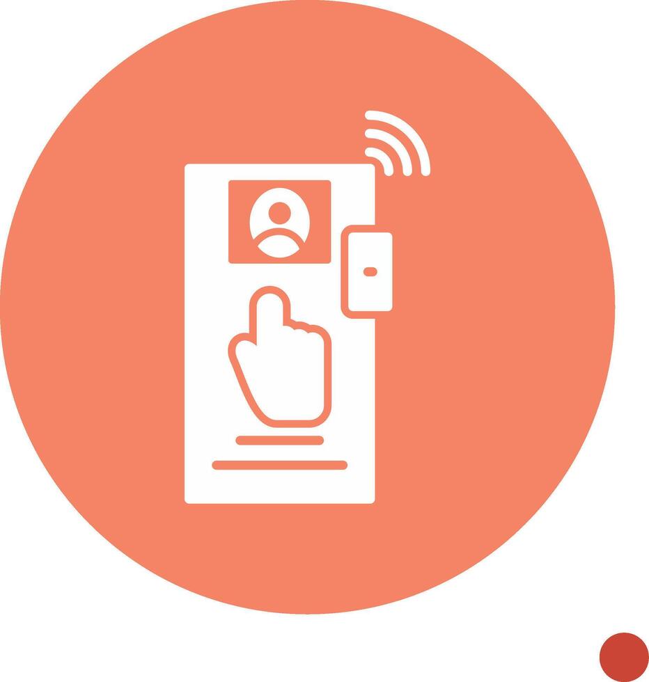 Door Camera Vector Icon