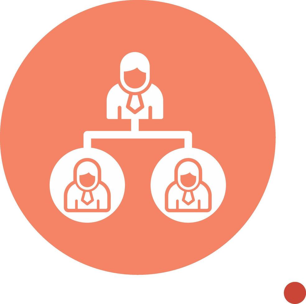 Team Management Vector Icon