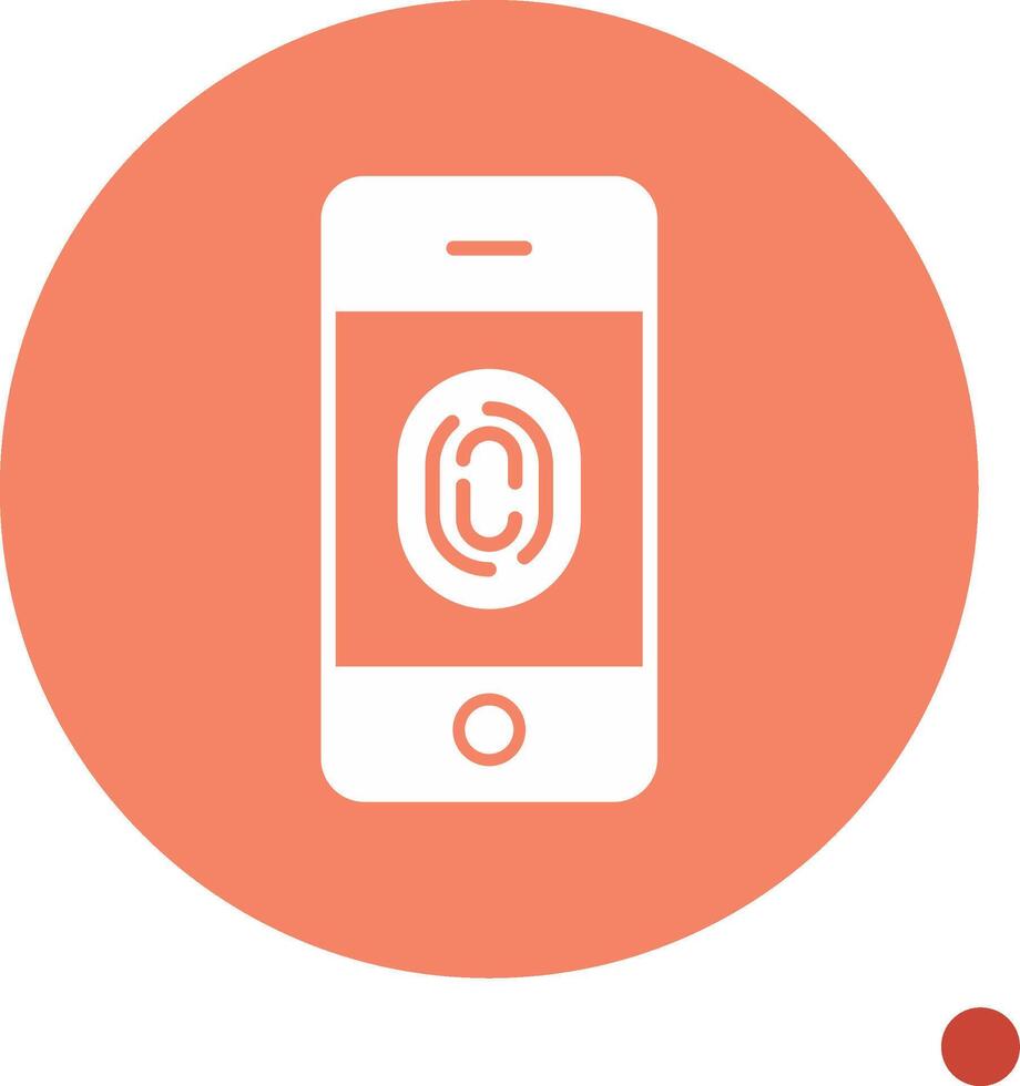 FingerPrint Verification Vector Icon