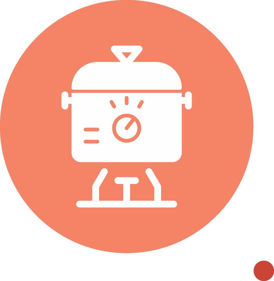 Slow Cooker Vector Icon