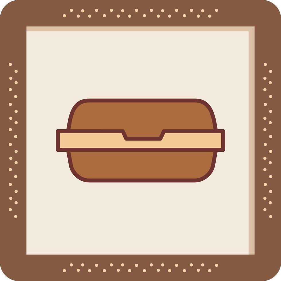 Food Container Vector Icon