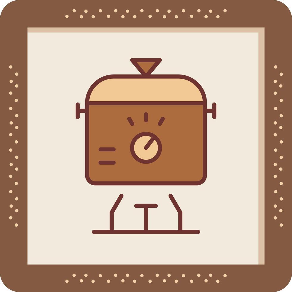 Slow Cooker Vector Icon