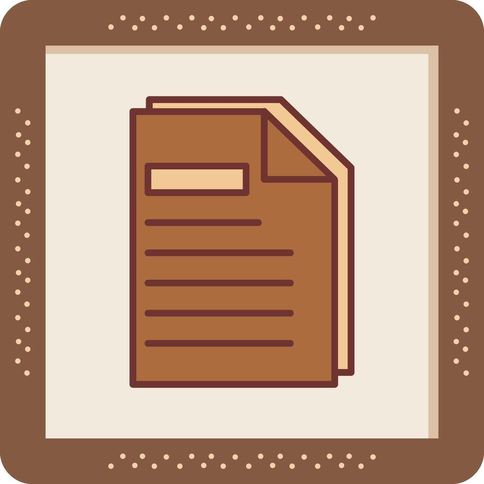 Page Vector Icon