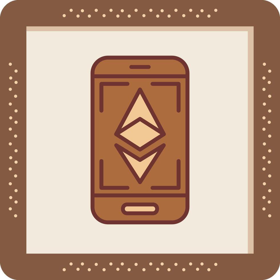 Ethereum Scan Vector Icon