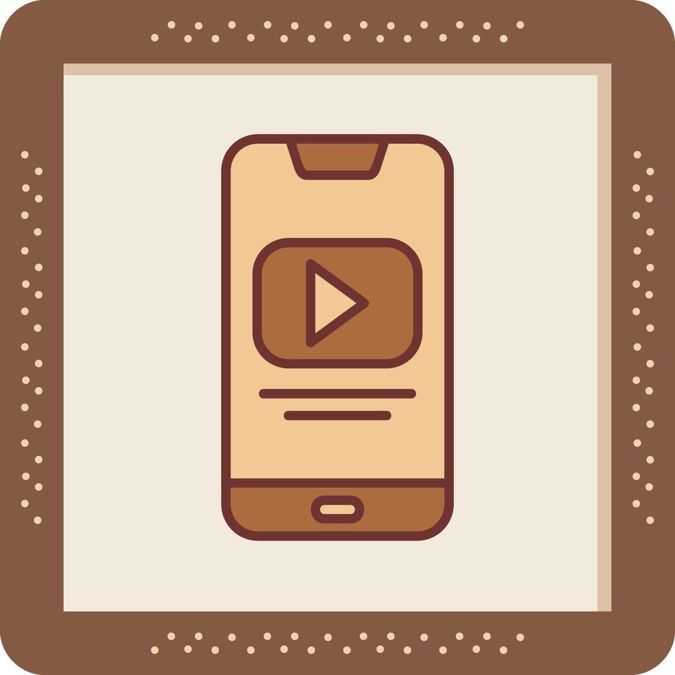 Play Video Vector Icon