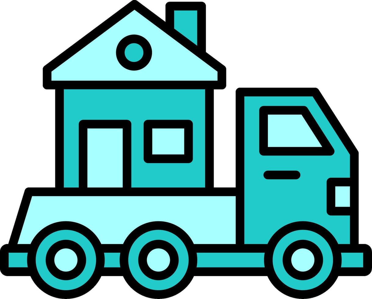 House Delivery Vector Icon