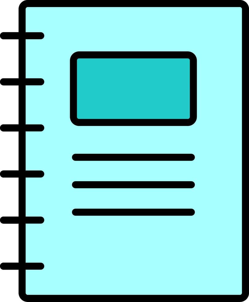 Notepad Vector Icon