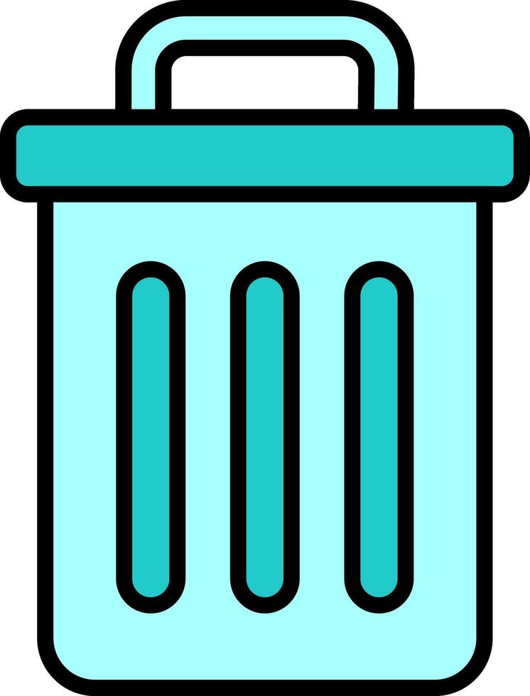 Trash Bin Vector Icon