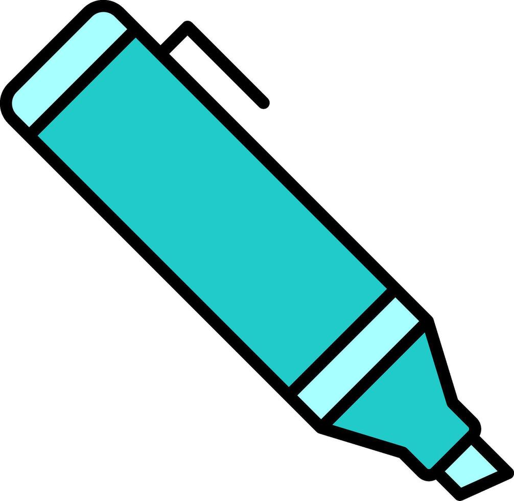 Highlighter Vector Icon