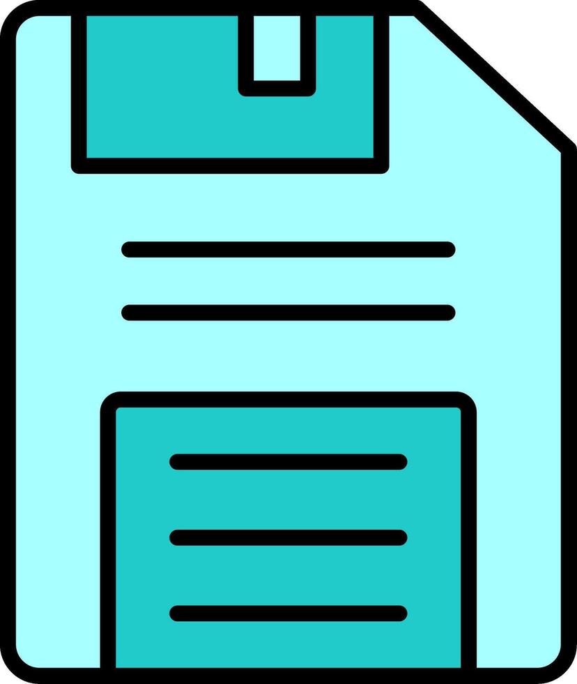 Floppy Disk Vector Icon