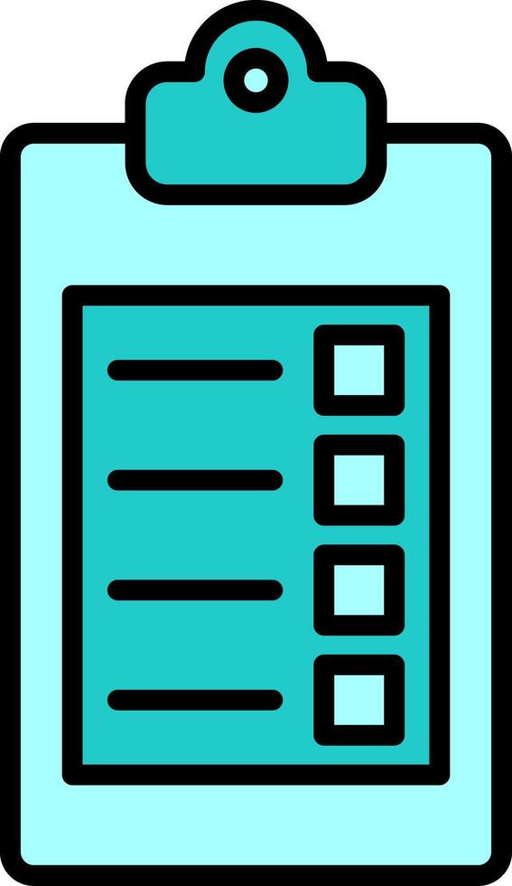 Clipboard Vector Icon