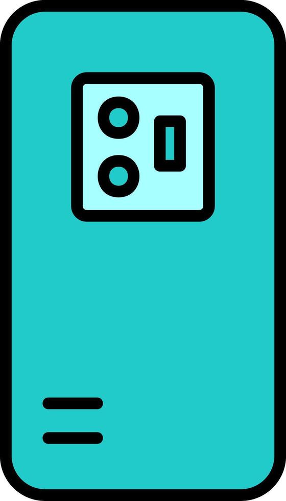 Mobile Back Camera Vector Icon