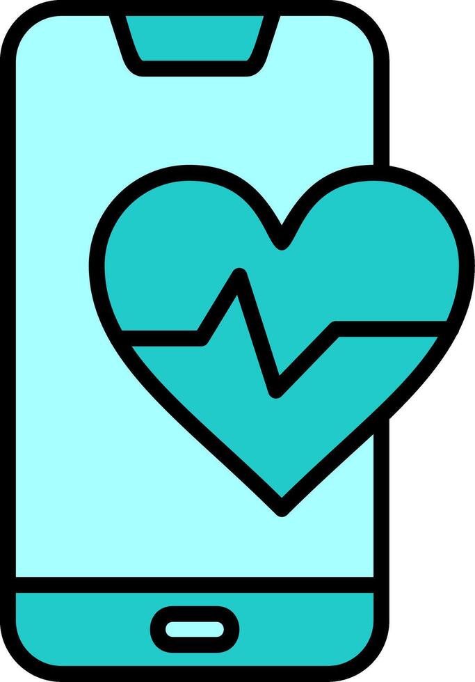 Heart Rate Vector Icon