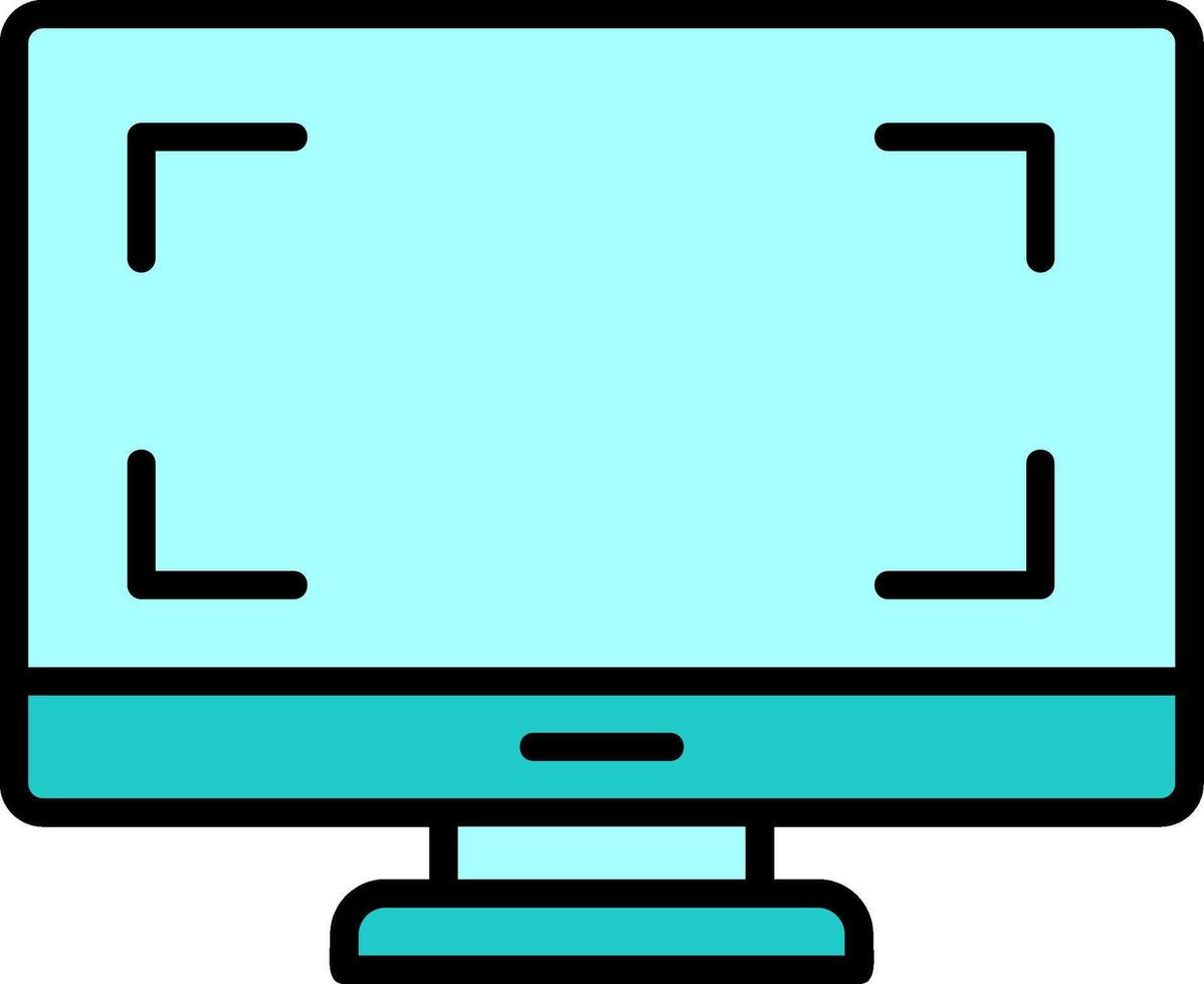 Monitor Vector Icon