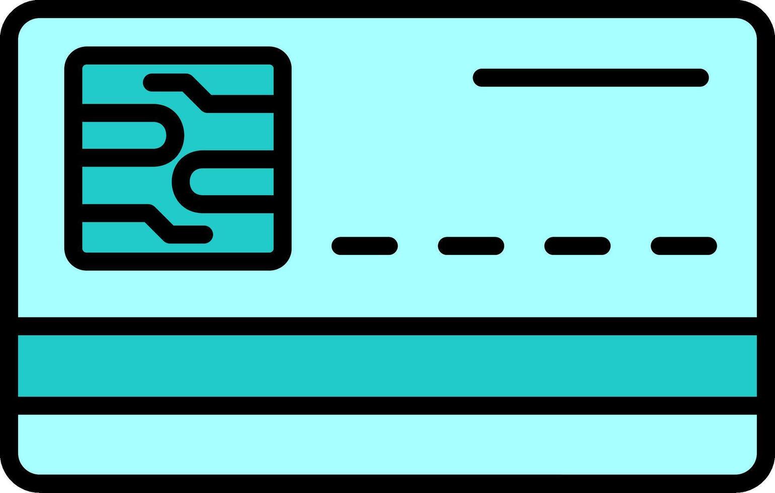 Smart Card Vector Icon