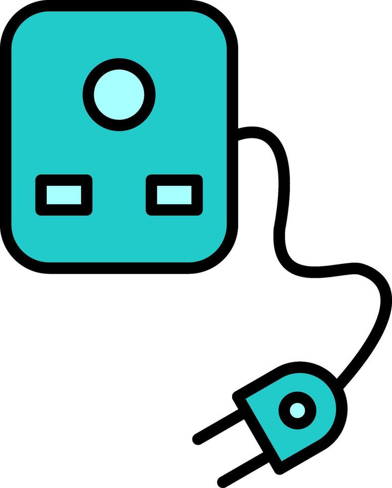 Plug And Socket Vector Icon