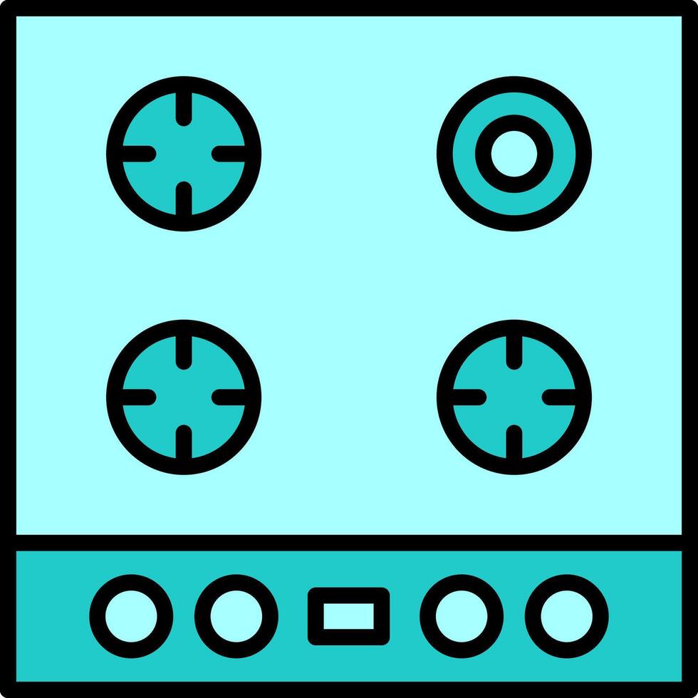 Hob Vector Icon