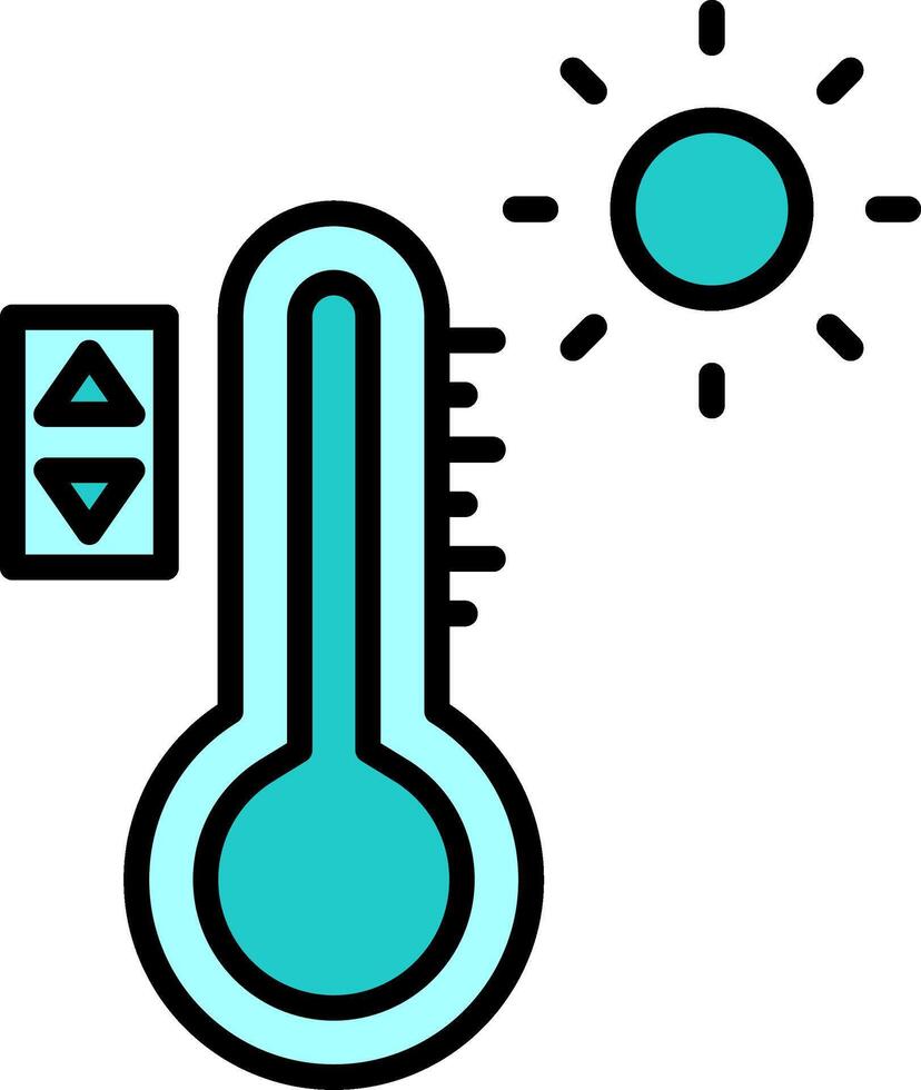 Temperature Control Vector Icon